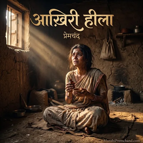 मुंशी प्रेमचंद कृत आखिरी हिला का कवर इमेज