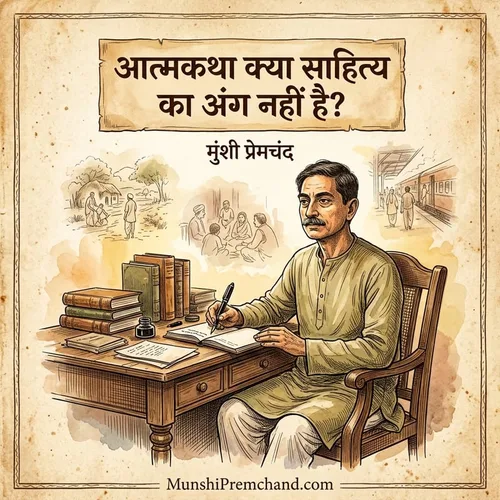 मुंशी प्रेमचंद कृत आत्मकथा क्या साहित्य का अंग नहीं है? का कवर इमेज