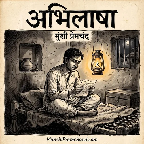 मुंशी प्रेमचंद कृत अभिलाषा का कवर इमेज