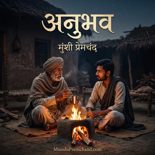 मुंशी प्रेमचंद कृत अनुभव का कवर इमेज