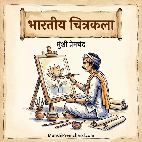 मुंशी प्रेमचंद कृत भारतीय चित्रकला का कवर इमेज