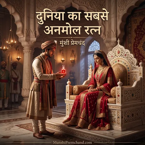 मुंशी प्रेमचंद कृत दुनिया का सबसे अनमोल रतन का कवर इमेज