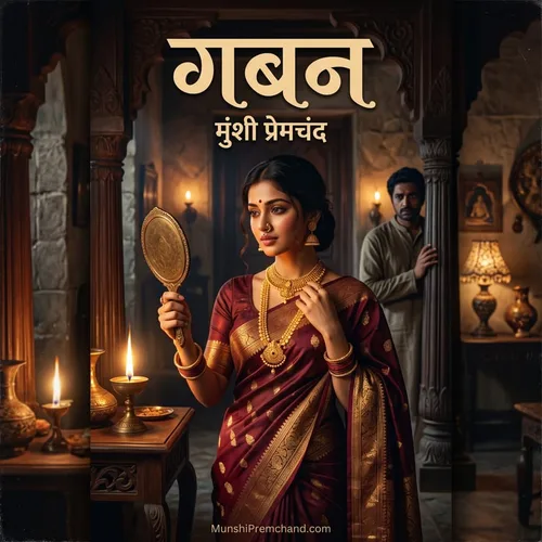 मुंशी प्रेमचंद कृत गबन का कवर इमेज