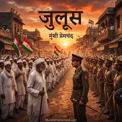 मुंशी प्रेमचंद कृत जुलूस का कवर इमेज