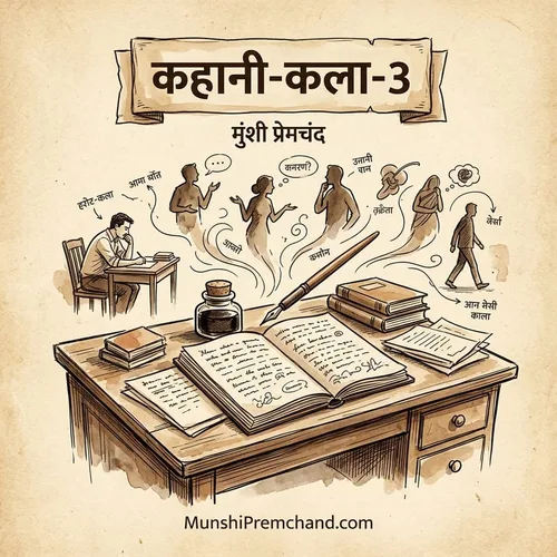मुंशी प्रेमचंद कृत कहानी-कला-3 का कवर इमेज