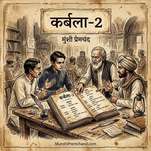 मुंशी प्रेमचंद कृत कर्बला-2 का कवर इमेज