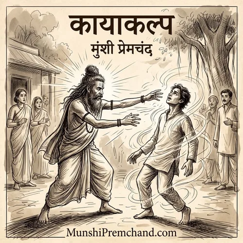 मुंशी प्रेमचंद कृत कायाकल्प का कवर इमेज