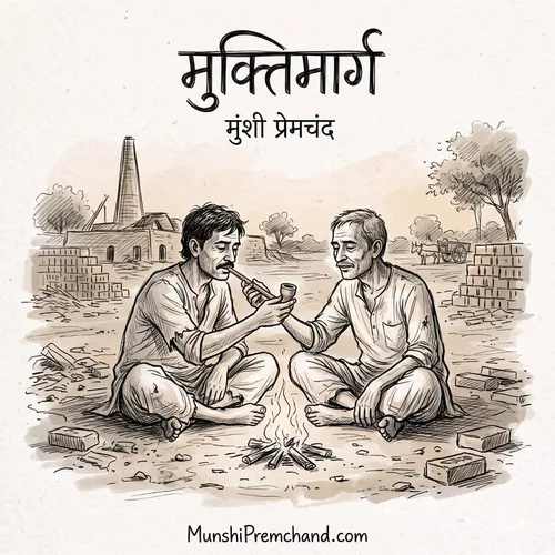 मुंशी प्रेमचंद कृत मुक्ति-मार्ग का कवर इमेज