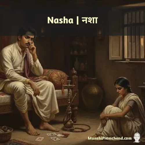 मुंशी प्रेमचंद कृत नशा का कवर इमेज