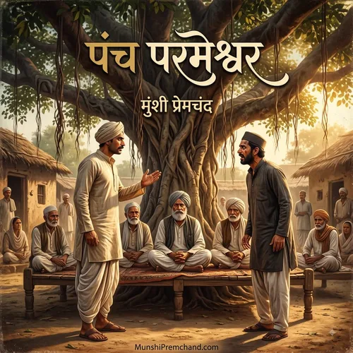 मुंशी प्रेमचंद कृत पंच परमेश्वर का कवर इमेज