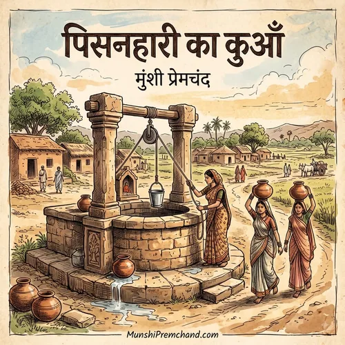 मुंशी प्रेमचंद कृत पिसनहारी का कुआँ का कवर इमेज