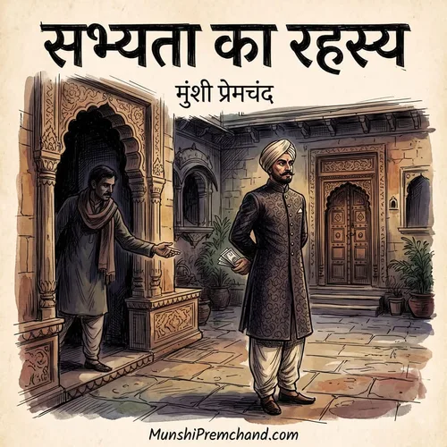 मुंशी प्रेमचंद कृत सभ्यता का रहस्य का कवर इमेज