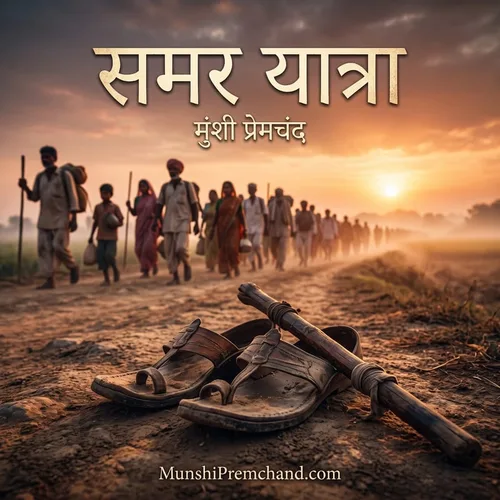 मुंशी प्रेमचंद कृत समर यात्रा का कवर इमेज