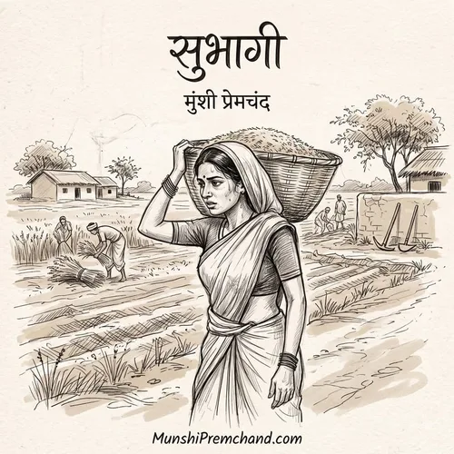 मुंशी प्रेमचंद कृत सुभागी का कवर इमेज