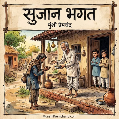 मुंशी प्रेमचंद कृत सुजान भगत का कवर इमेज
