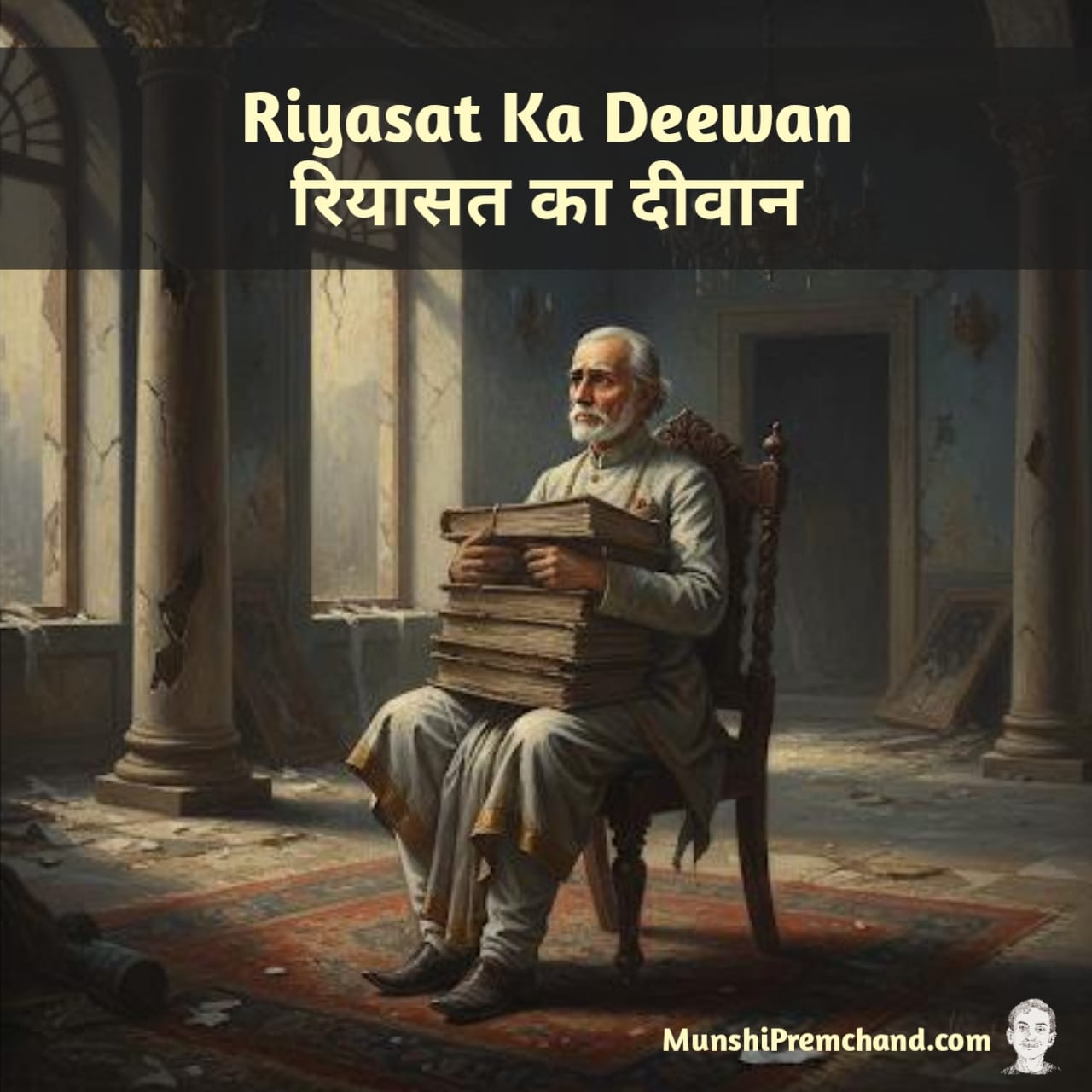 Riyasat Ka Deewan by Munshi Premchand Munshi Premchand Riyasat Ka Deewan Story Cover Image